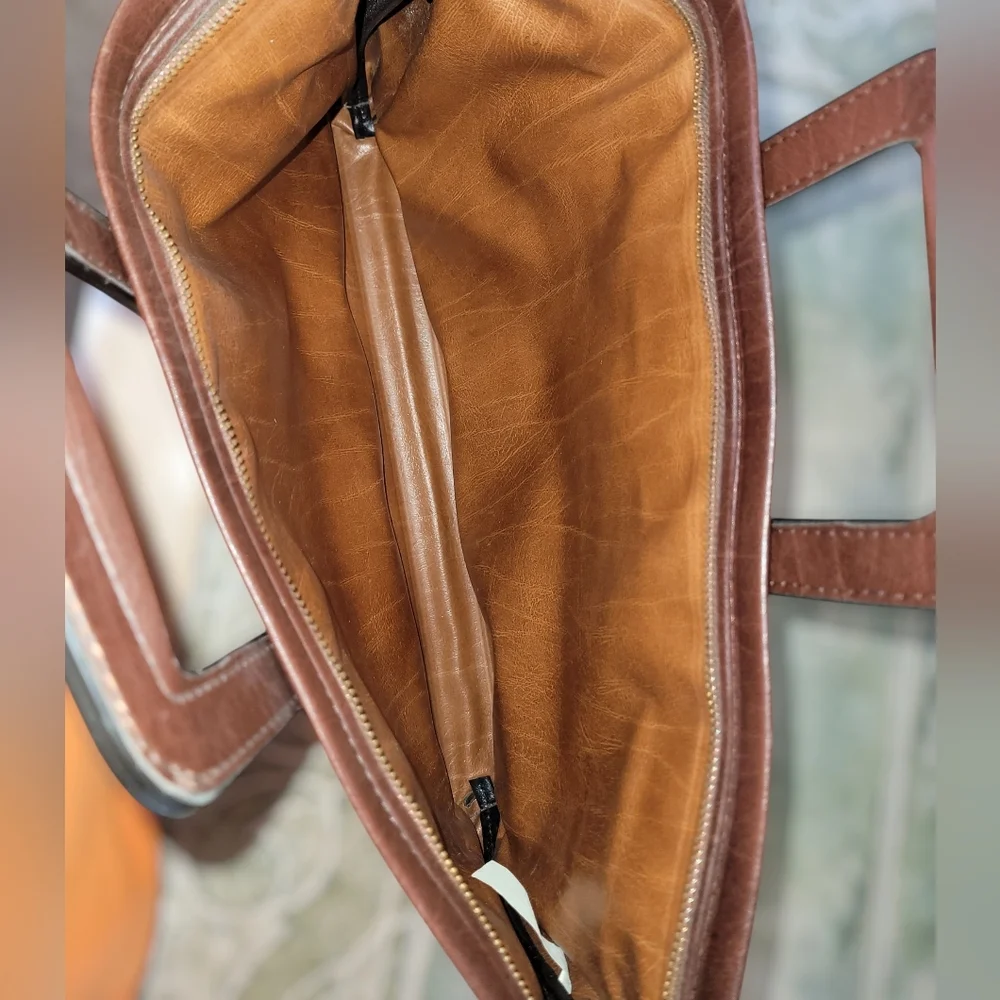 Vintage Leather Attaché Briefcase. American Portfolio Co. New York. Cosplay
